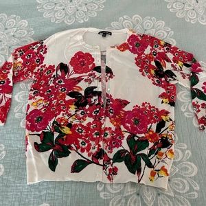 Fun floral cardigan